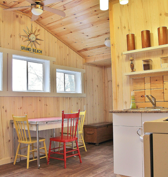 Kitchen and Bathroom Addition- Vintage Beach Cottage